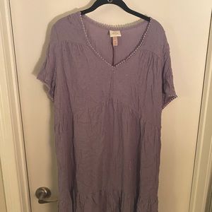Knox’s Rose Tiered Lavender Dress